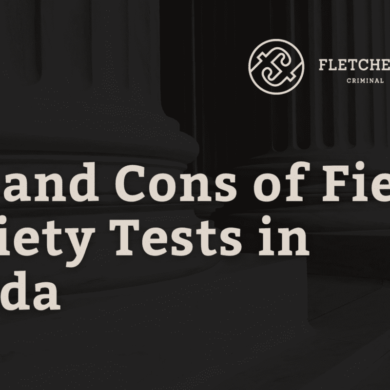 Pros and Cons of Field Sobriety Tests in Florida - st pete criminal defense
