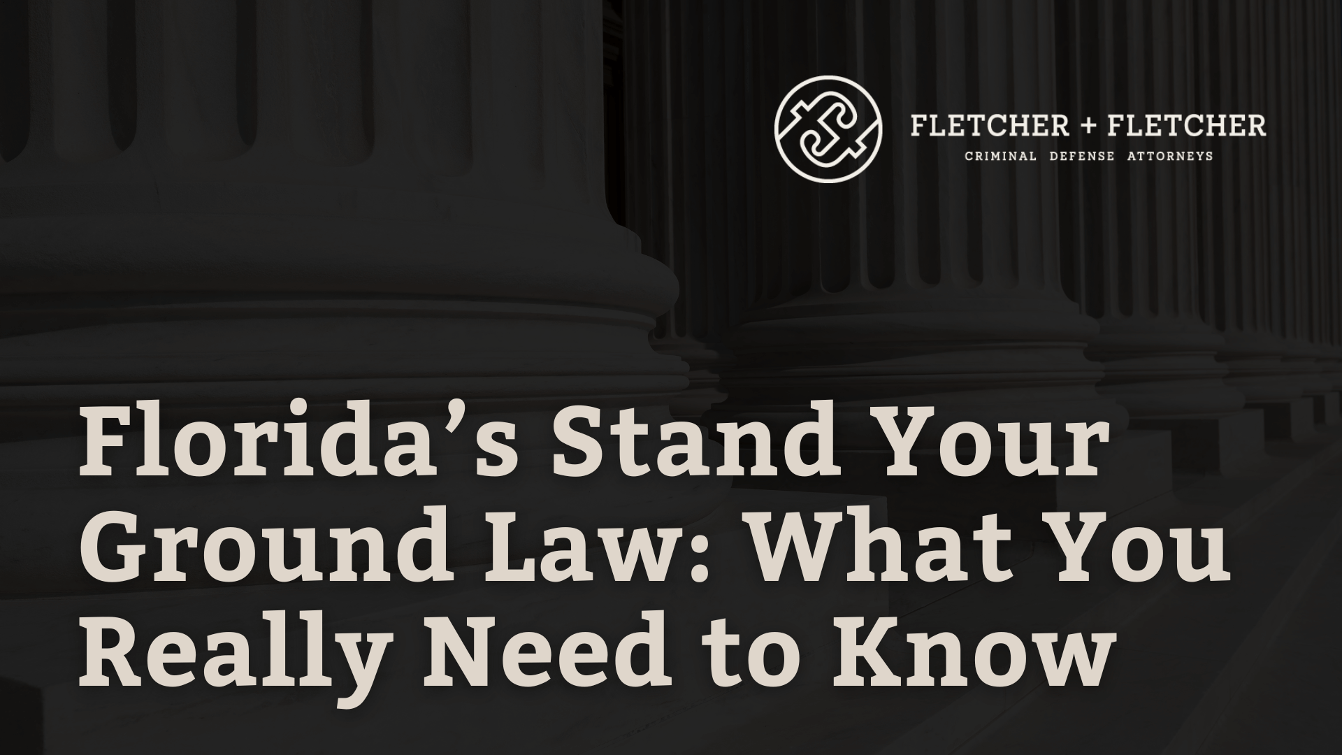Floridas Stand Your Ground Law What You Really Need to Know